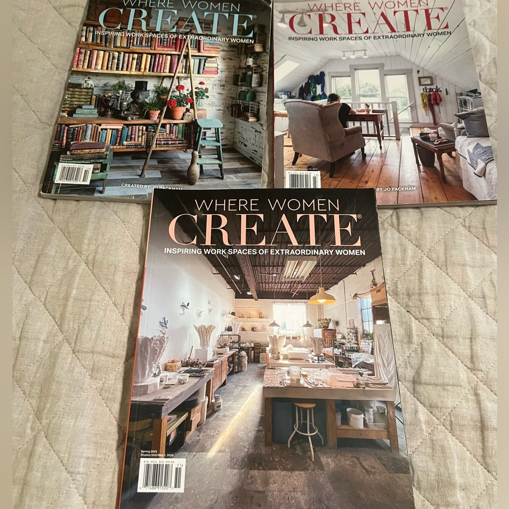 Where Women Create Magazine Bundle